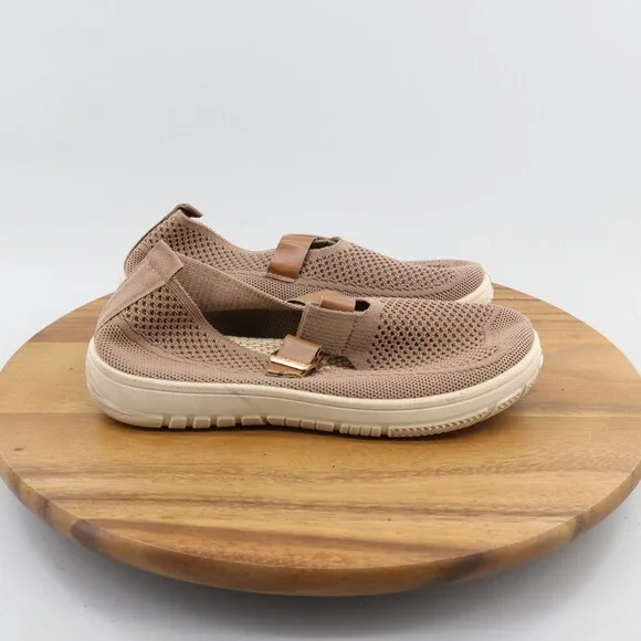 JIidiao Women Round Toe Platform Slip-ons Size 8.5 - Picture 3 of 10